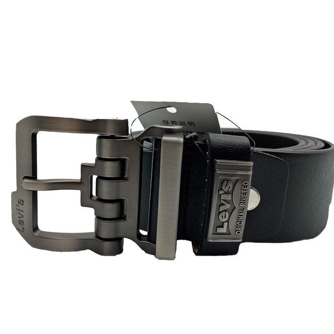 ♥J75289❀ gesper pria levis ban pinggang cowok import kulit branded