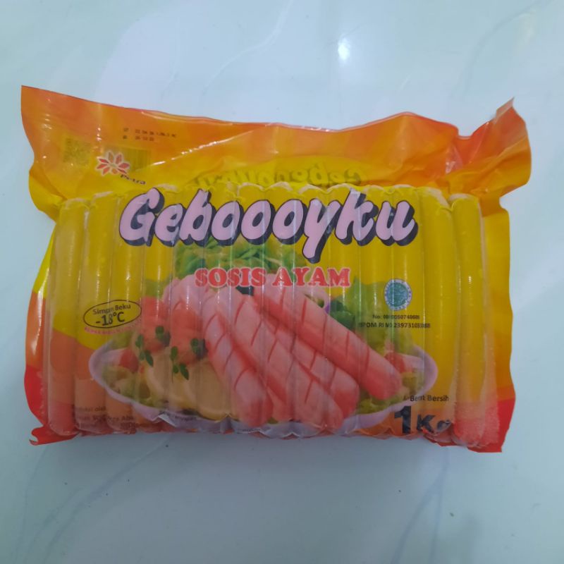 

Geboooyku Sosis Ayam 1 kg