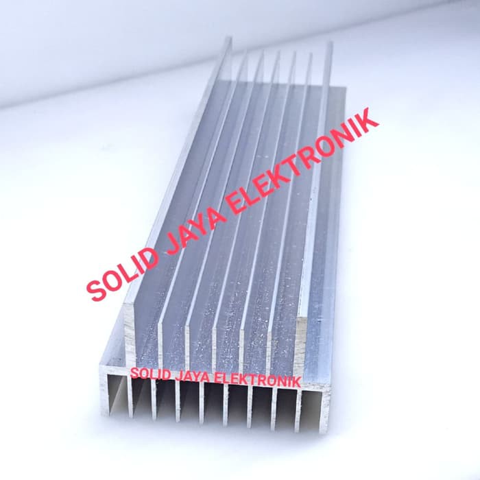 PENDINGIN HEATSINK 2U 30CM MODEL YIROSHI JBL SOCL MK HEATSRINK 2 U 30 CM TEBAL POWER BUILT UP