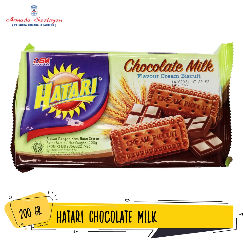 

Hatari Flavour Cream Biscuit All Variant 200g