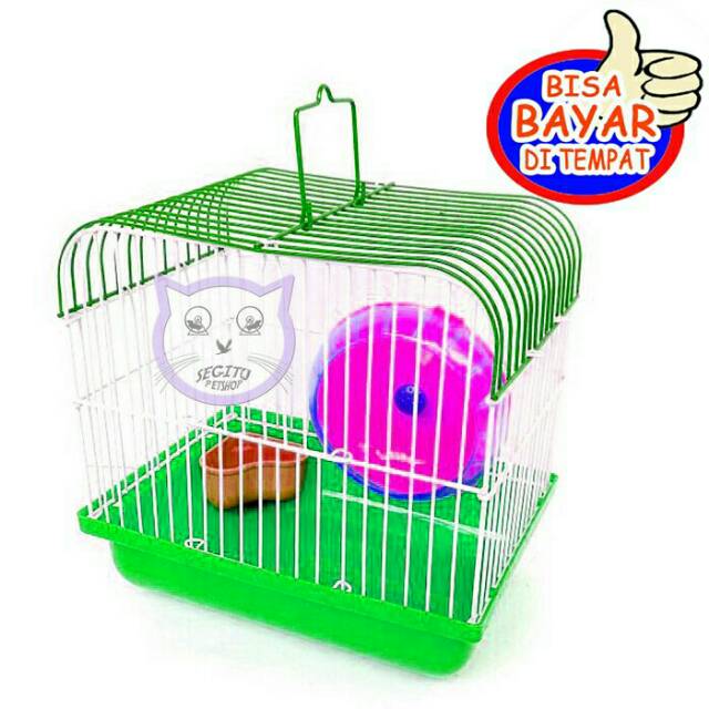 Kandang Hamster 01 Bisa di lipat