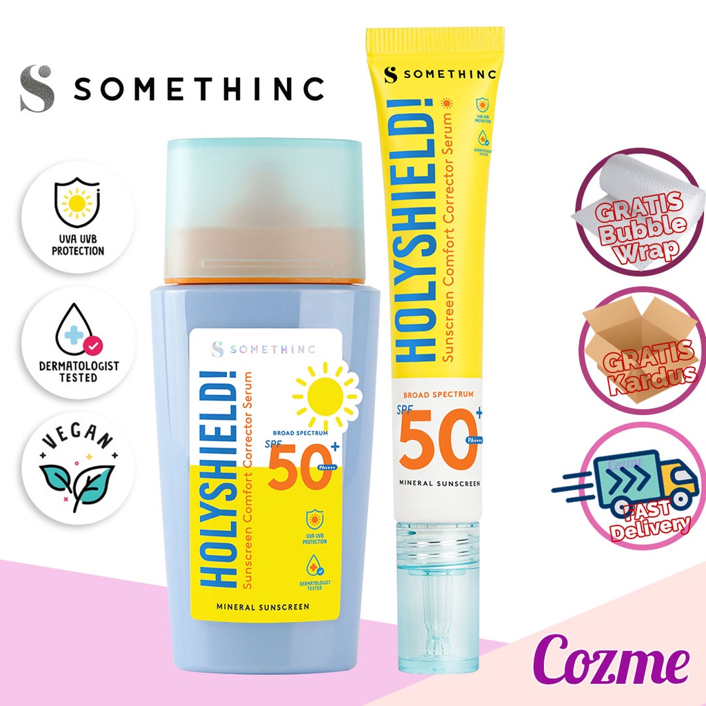 SOMETHINC Holyshield Sunscreen Comfort Corrector Serum SPF 50+ PA++++