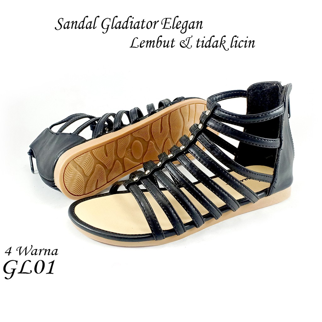 EMYE_SEPATU SANDAL  GLADIATOR GL01