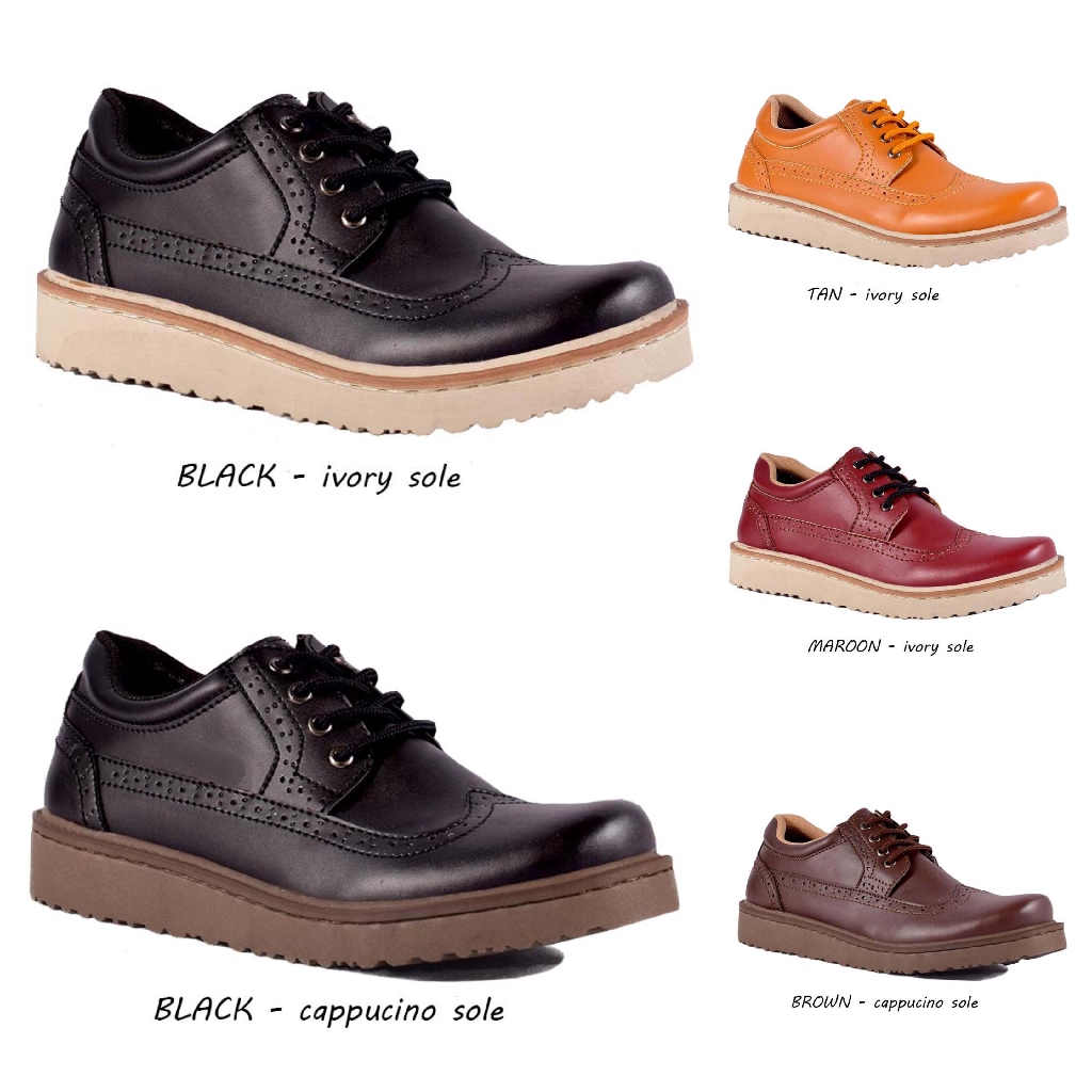 Sepatu big size formal pria Humm3r anaconda ORIGINAL