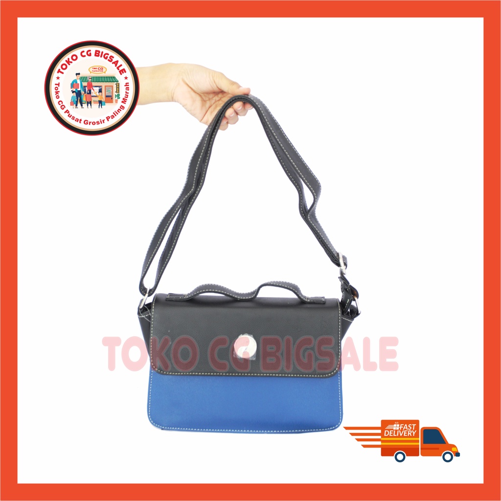 TOKOCGBIGSALE TAS WANITA IFA FREDELLA 22 NAVY SERIES