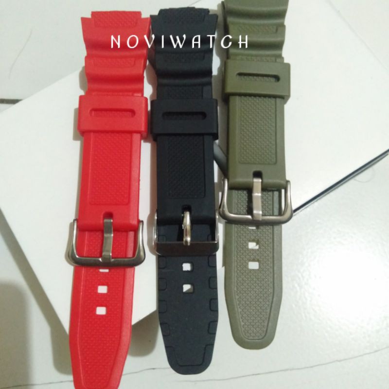 Strap Casio w218h Tali Casio W 218 H rubber Free pin