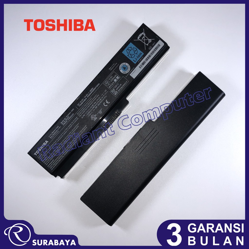 Baterai Toshiba Portege M900 M903 M905 M907 M908 M910 PA3634U