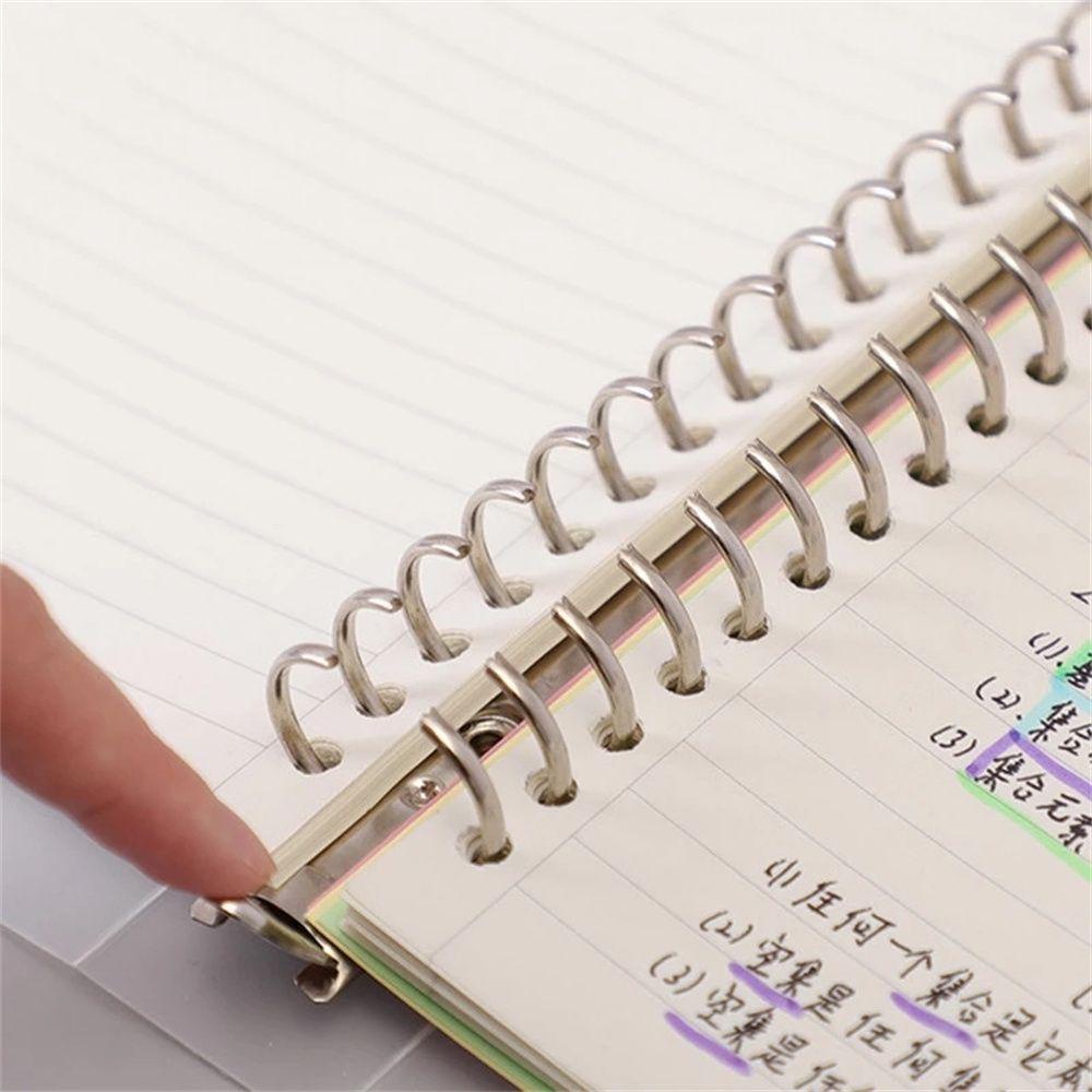 Lanfy Loose Leaf Notebook Stationery Siswa Isi Ulang Planner Diary Kertas Refill Loose Leaf Binder