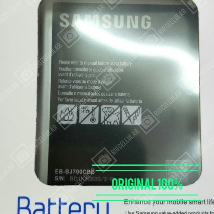 Baterai Battery Samsung Galaxy J7 EB-BJ700CBE Orignal 100%