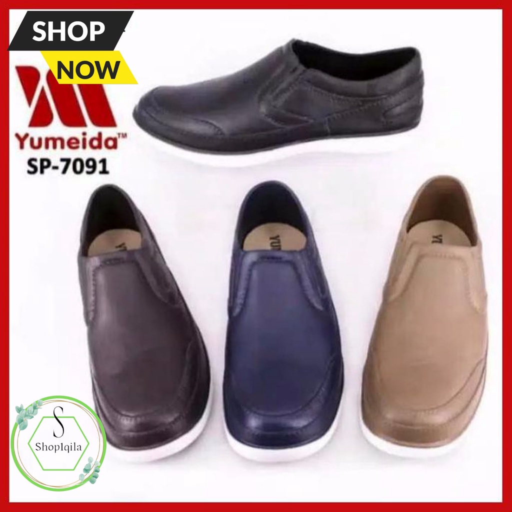 Sepatu Pria Karet Yumeida 7091 (38-43)- Sepatu Karet Pria Yumeida Sepatu Kerja Sepatu Anti Air