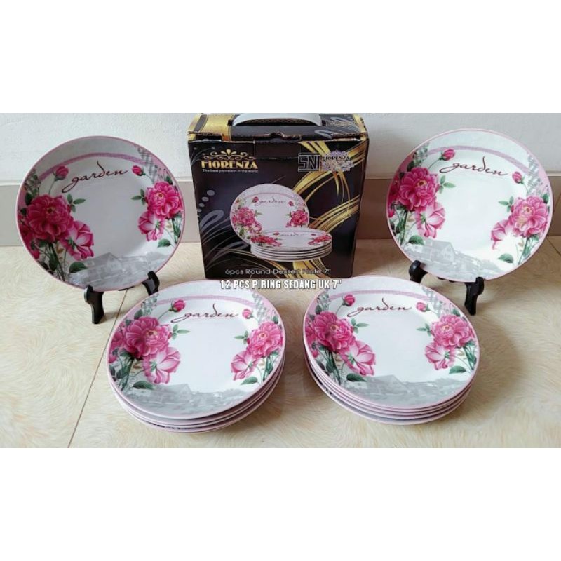 1 lusin piring kue fiorenza sudah free buble