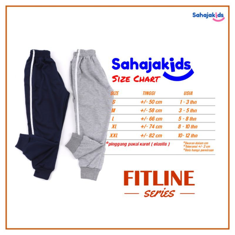 JOGER FITLINE ANAK 1-8 TAHUN