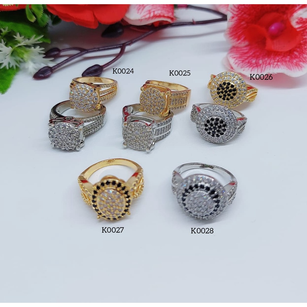 Cincin Xuping Permata K0024-K0028 Terbaru