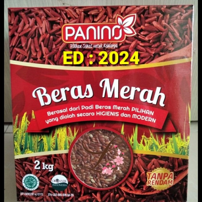 

Beras Merah Panino 2Kg. ED 2023