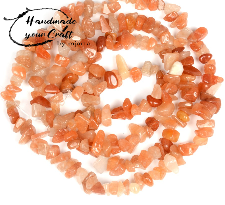 7.7 BIG SALE Natural Carnelian Yellow Beads Gravel Irregular Geometry Loose Beads