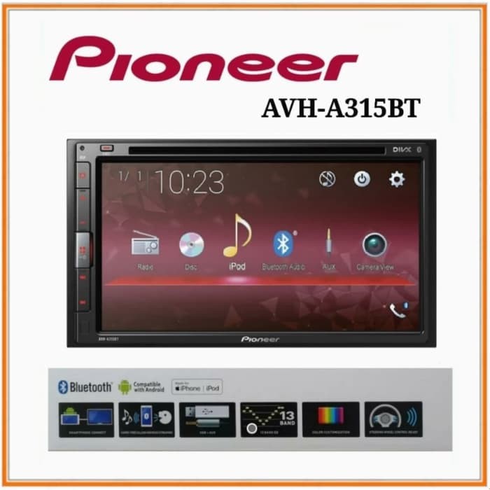 Head Unit Pioneer AVH-A315BT