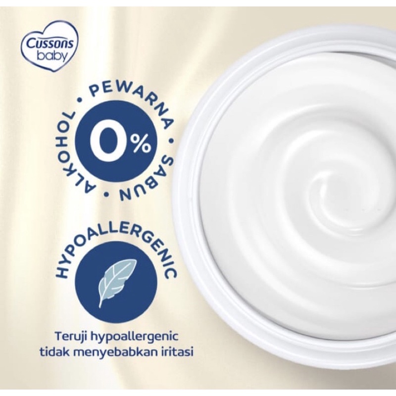 Cussons baby cream 50 gram newborn ( krim bayi baru lahir )