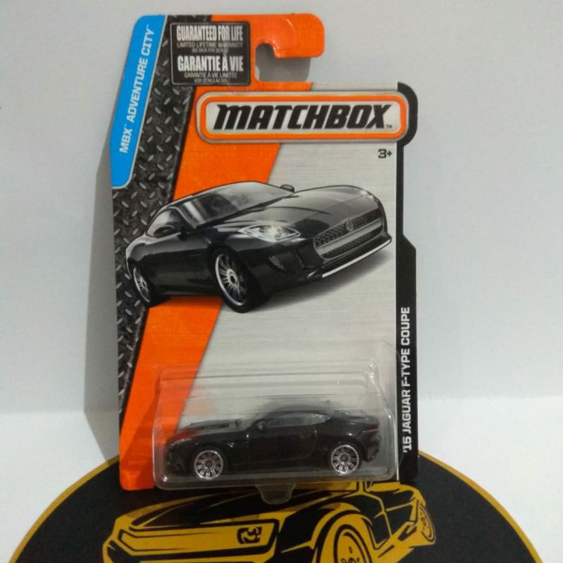 MATCHBOX - 15 JAGUAR F-TYPE COUPE HITAM