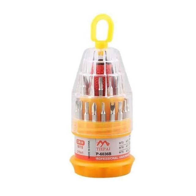 Obeng Set Multiguna 31 in 1 - Screwdriver set 31in1 - Obeng Laptop HP