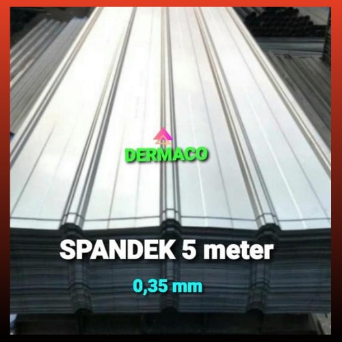 SPANDECK 5 Meter x 0,35 mm / ROOFDECK / SPANDEK BAJA