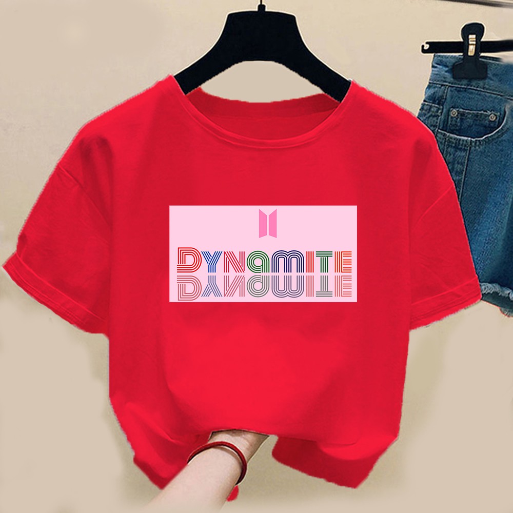 FLEURIR - KAOS  DYNAMITE TP WANITA DEWASA LENGAN PENDEK TEE UNISEX WANITA PRIA