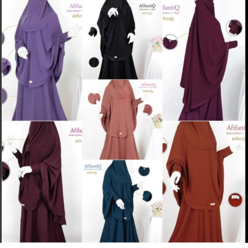 AfifantiQ Gamis by Afifathin Wina
