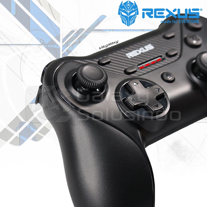Rexus Gladius GX200 Gaming Wireless Gamepad Versi Terbaru