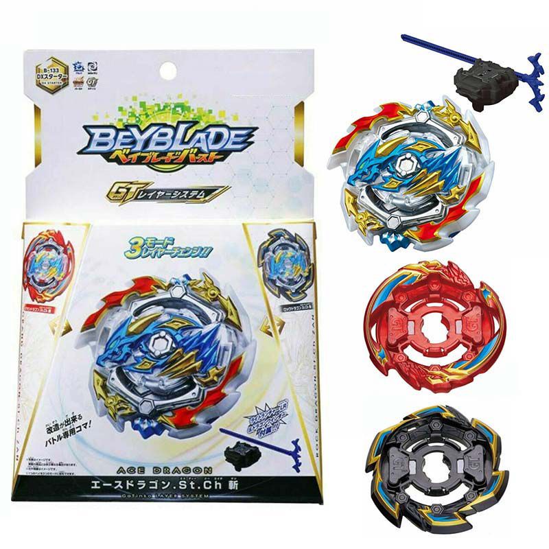 Beyblade New Burst Battle B133 Gyroscope Kids Attack 3grro Caps Mainan Hadiah Atasan