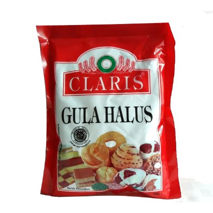 

Gula Halus Claris 250g / Gula claris merah 250 gram / Gula Halus donat