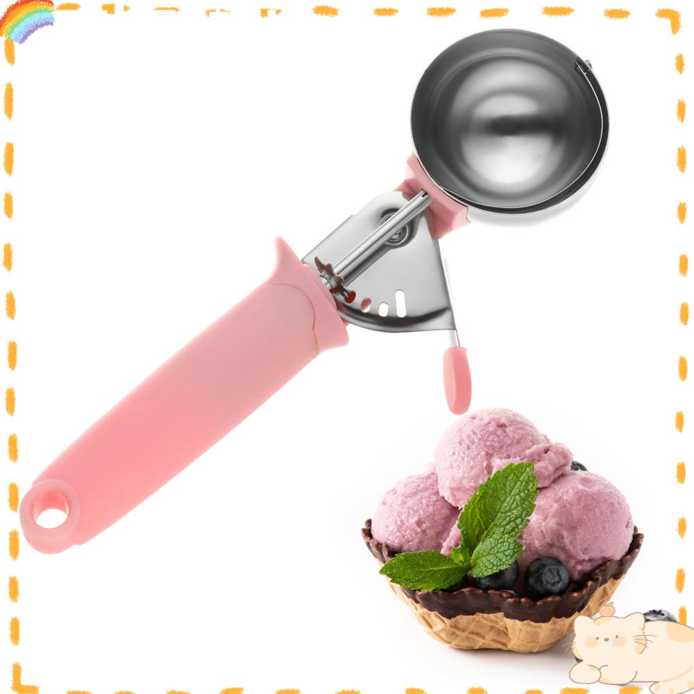 Sendok Scoop Dengan Bahan Stainless Steel Untuk Es Krim / Cookie / Kentang