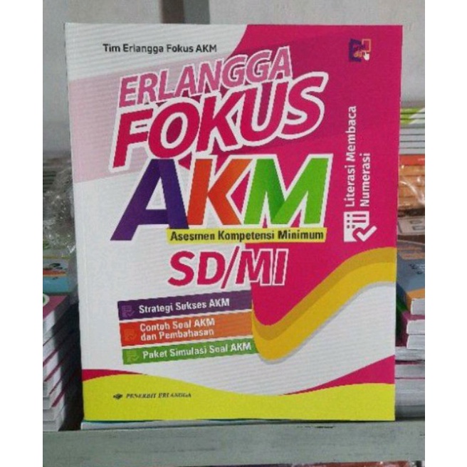 Jual Buku Erlangga Fokus AKM SD | Shopee Indonesia