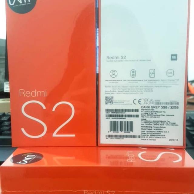NEW XIAOMI REDMI S2 RAM 3 ROM 32 GARANSI RESMI TAM