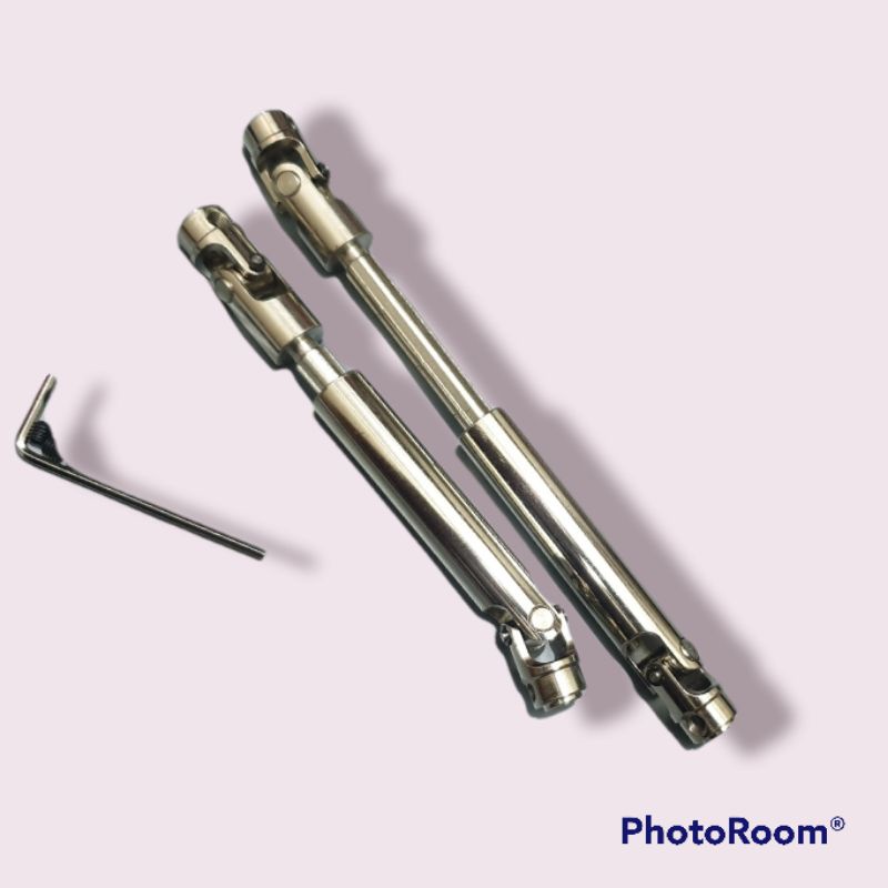 Kopel Metal drive shaft 105-150mm RC axial scx10 RGT TRX4 austar RC 1/10 wb 313mm