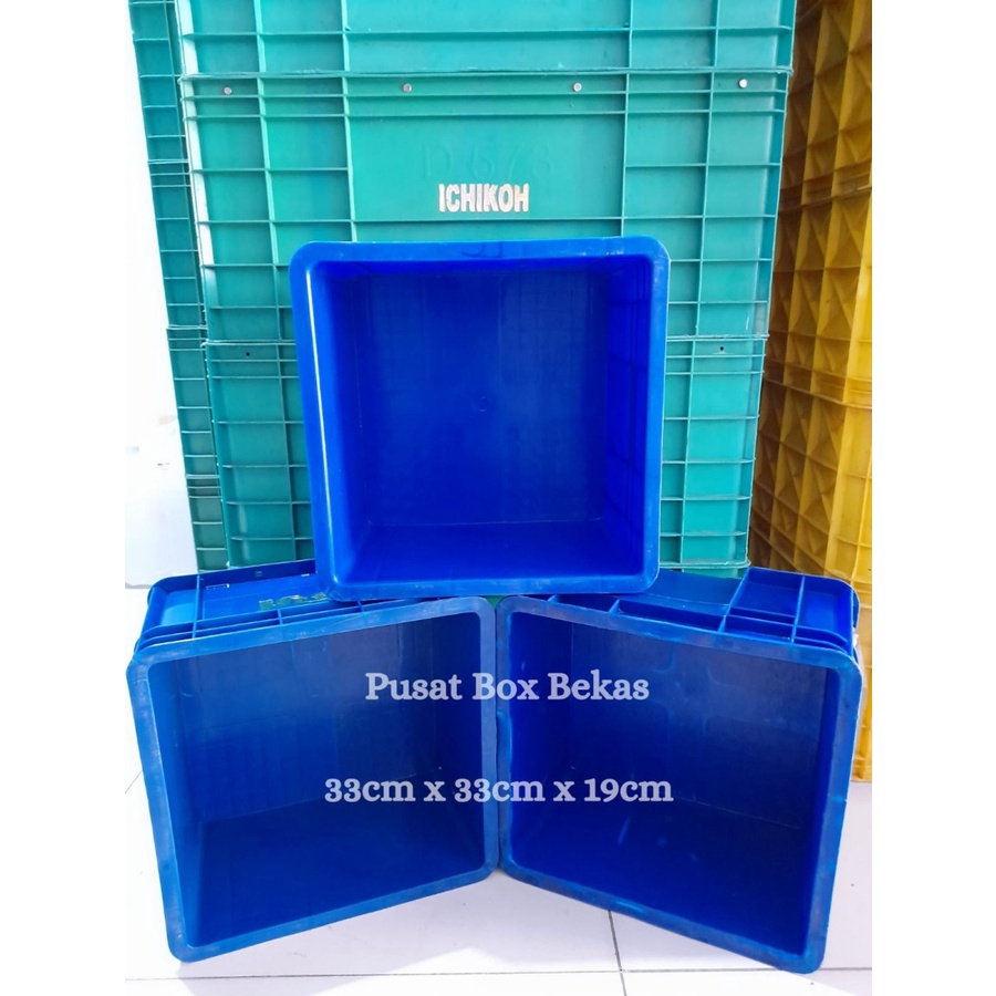 box bekas container plastik bak plastik bekas container industri Rabbit 6644 (32*32*19)
