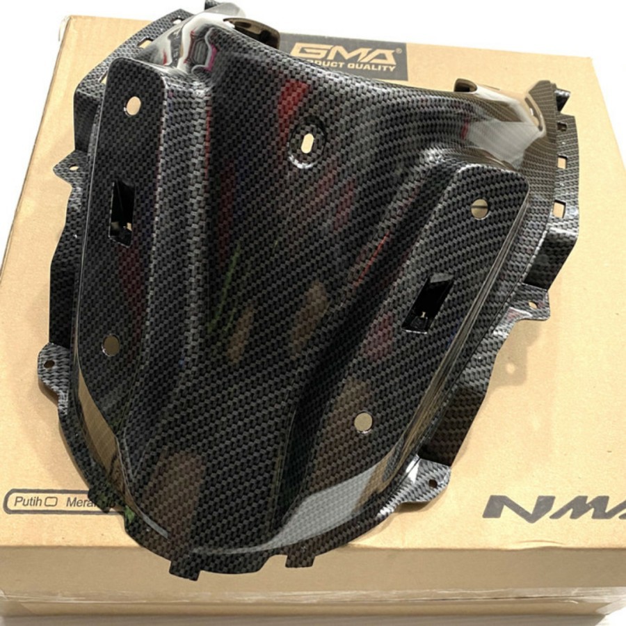 Cover Tutup Bagian Depan Dada Yamaha Nmax Carbon NEMO Tutup Depan Aksesoris Sparepart Variasi Nmax