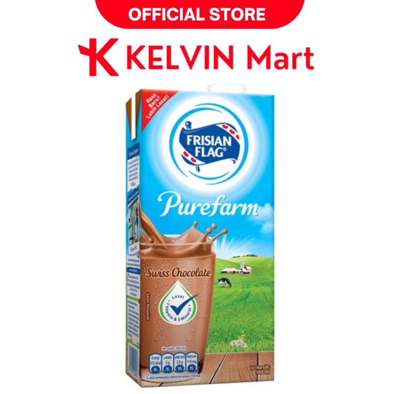 

Frisian Flag Susu Cair Cokelat UHT Chocolate 900 mL | KELVIN Mart