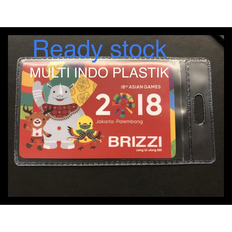 

plastik pelindung kartu kantong etoll plastik nametag plastik id card KOMPLIT