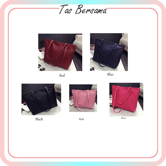 Tas bersama 123 Woman Tote Bag Synthetic Leather Tas Wanita  Kulit Sintetis 230gr