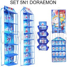 PROMO MURAH PAKET 5IN1 RAK GANTUNG MOTIF FULL RESLETING KUALITAS TERBAIK DAN TERMURAH