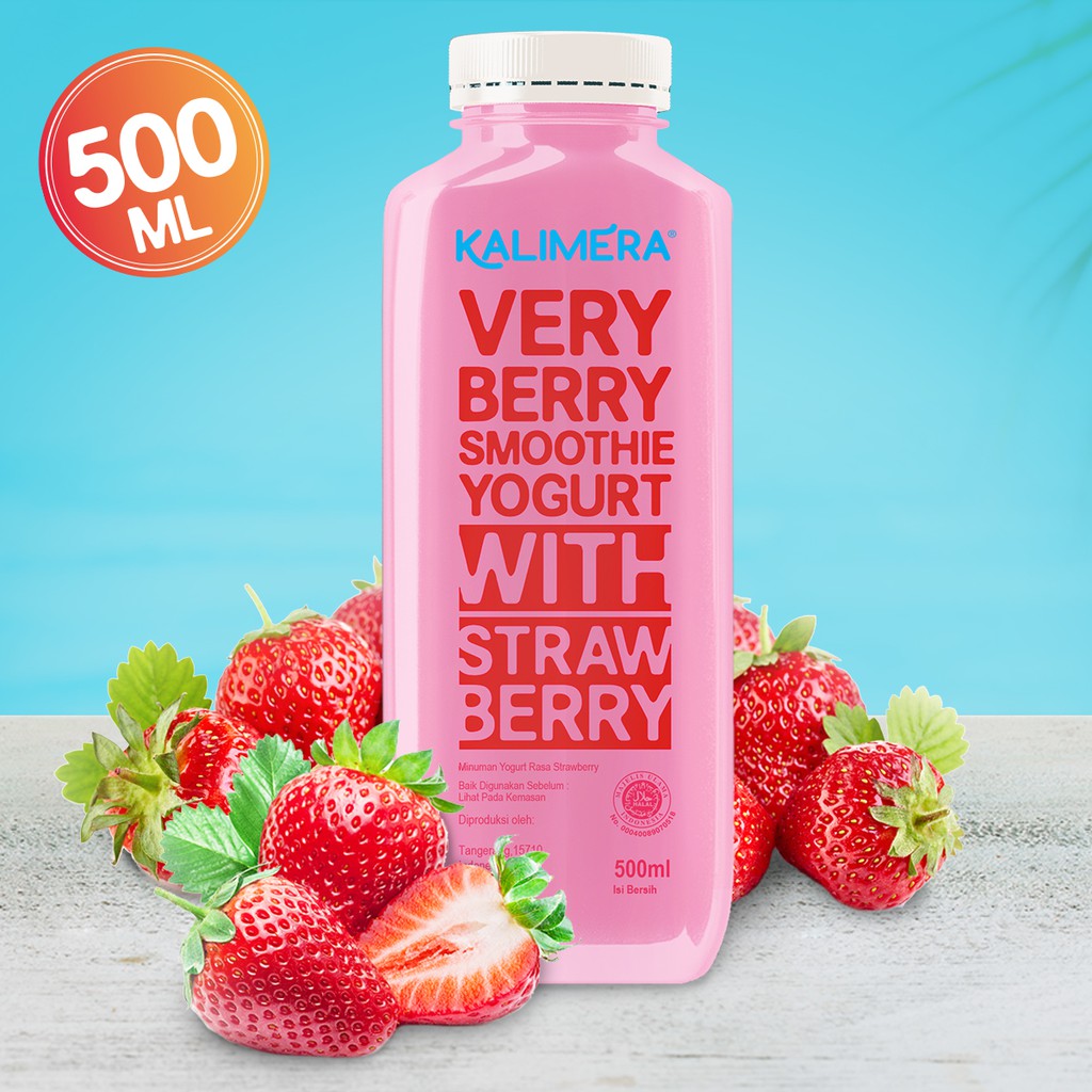 

Kalimera® Smoothie Yogurt Very Berry Strawberry 500 ml