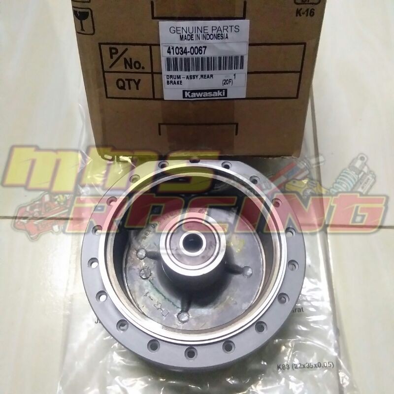 tromol belakang kawasaki blitz original kawasaki