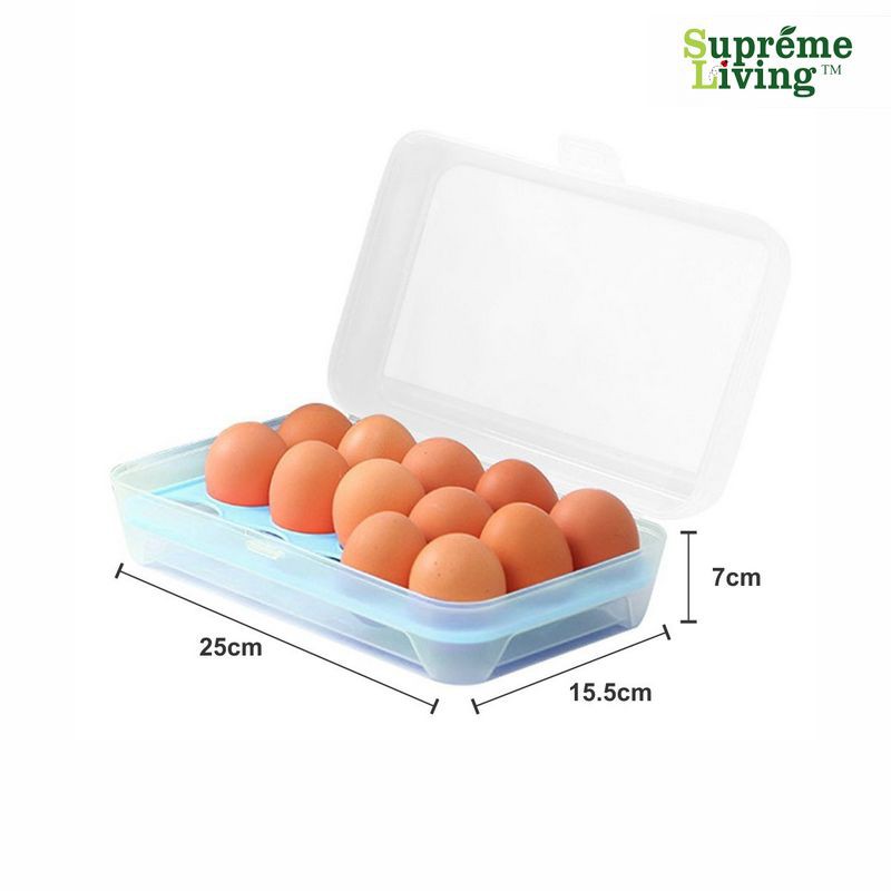 Tempat Box Telur 15 Lubang Kotak Rak Telor Egg Box