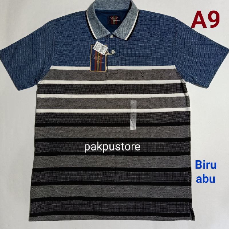 Kaos Pria Polo Merek ARROW Branded Matahari Original