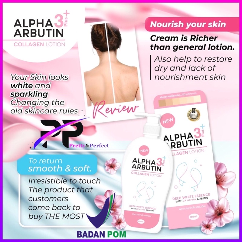 Precious Skin Alpha Arbutin 3 Plus Collagen Lotion