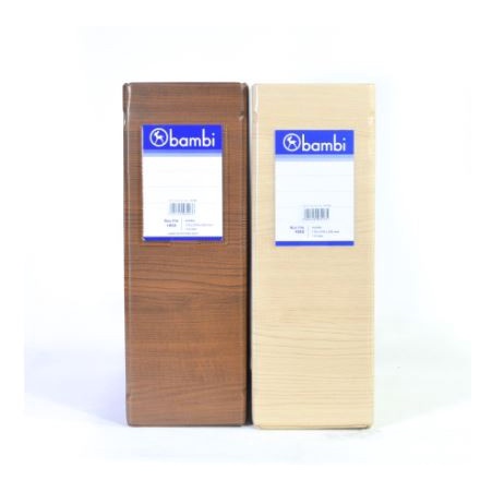 

File-Box- Box File Jumbo 1033 Bambi - Cream Wood -Box-File.