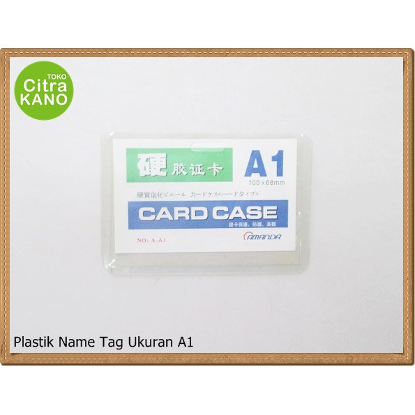 

PLASTIK NAME TAG A1 A2 A3