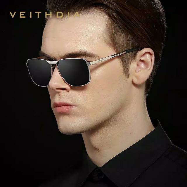 ORIGINAL VEITHDIA - Kacamata Pria Polarized Anti Silau UV 400 Type 2462