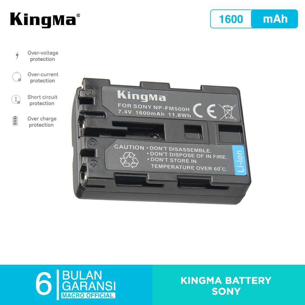 KINGMA Battery for Sony NP-FM500H