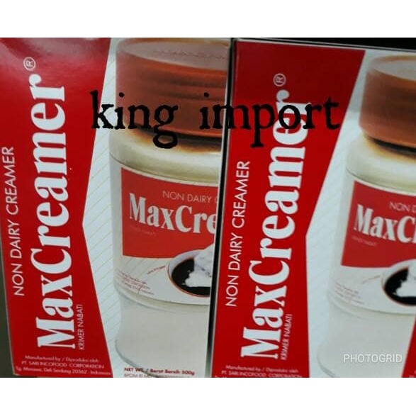 

Krimer- Max Creamer Powder 500Gram-Maxcreamer /Krimer Bubuk -Krimer.