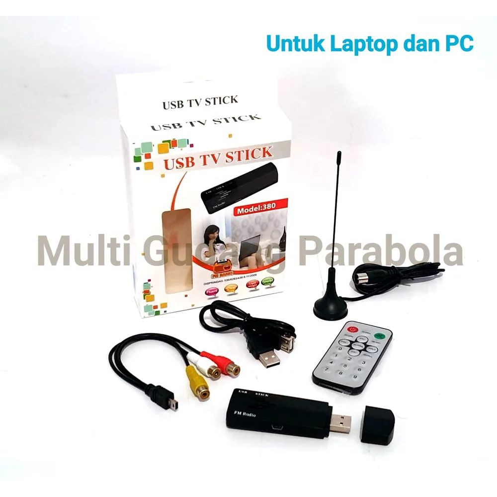 Termurah Tv Tuner i Usb Stick 380 Untuk PC dan Laptop Terlaris